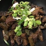 鉄板ダイニング OKONOMIYA  - 和牛のすじコン炒め