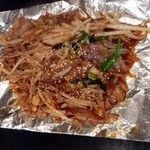 鉄板ダイニング OKONOMIYA  - 豚キムチ
