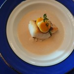 トゥールダルジャン 東京 - 真鯛のロティとリゾット