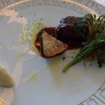 SALONE TOKYO - 短角牛サーロインのアッロスト　根セロリのバリエーションと共に（2018.5）