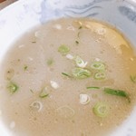天琴ラーメン - スープ