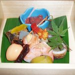 Kawara Bayashi - 懐石　前菜　季節の山河の逸品をあれこれと