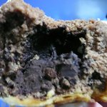 お菓子職人 おとべ - ショコパイの中←これでもかってくらいのチョコに感激！！