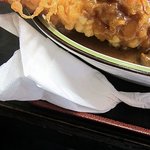 駒家 - 紙ナプキンに巻かれたスプーンもええでしょ（笑）