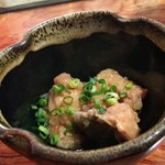 さば銀 - お通しは、鯖のみぞれ煮