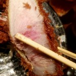 とんかつ檍 - 特ロースカツ