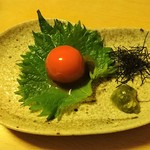 黄身の醤油漬け