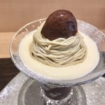 モンブランスタイル - モンブランパフェ 1500円(税込)