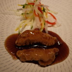 四川料理･薬膳火鍋 花椒庭 - 古老肉（豚ひれ肉 黒酢の酢豚）