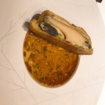 ラチュレ - アワビのパイ包み焼き（断面）