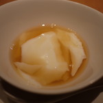 四川料理･薬膳火鍋 花椒庭 - 杏仁豆腐（デザート）