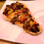 かわず - ナンピザ　750円