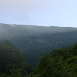 鷲倉温泉 - 宿の外の雲