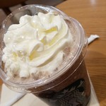 スターバックスコーヒー - Ｔアーモンドトフィートリプルチョコレートフラペチーノ(560円税)です。