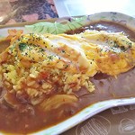 カレーハウス 伽羅 - ふあとろ玉子カレー