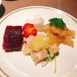 中国料理 美麗華 - 前菜四種盛り合わせ