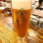 イタリアンバール ミーオ - 久々の「ビール」。