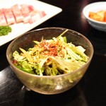 Koube Gyuu Koshitsu Yakiniku Techangun - ☆韓国サラダ 648円