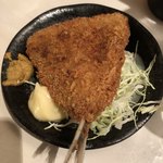 元祖立ち飲み屋 - ここの定番のアジフライ