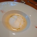 収穫月 - 空豆と春キャベツのスープ、カプチーノ仕立て。
                                とろりとクリーミー(*ﾟﾛﾟ)