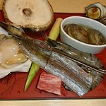 Shichibeiya - 七輪焼きの食材