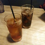 Aozorashokudou - ウーロン茶、コーラ