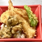Mini Ten-don (tempura rice bowl)