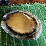 魚山人 - 蒸し鮑 (10㎝程あります)