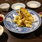 炭火焼　海輪亭 - 穴子の天ぷら定食  2000円