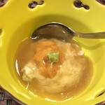 英多郎寿司 - 湯葉の餡掛け