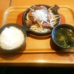 焼肉 じゅうじゅう - ステーキ定食(1500円)