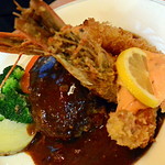 キッチン カトウ - ゴージャスハンバーグ