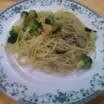 リストランテ エ ピッツェリア ペイザン - 青野菜のペペロンチーノ