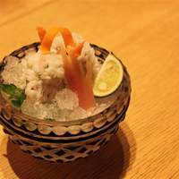 はもちり（梅肉、酢みそ）