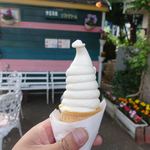 どんぐり - コーンソフトクリーム　300円