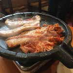 韓国料理　鄭家 - 三枚豚 サムギョプサル