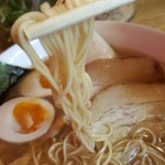 Morimoto Ramen Dou - 麺はストレート細麺