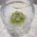 Ode - キュウリ、生カラスミ