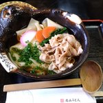 花山うどん - 肉うどん