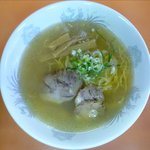 Ramembizan - 塩ラーメンのアップ