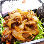 惣菜文香 - 豚生姜焼き弁当500円