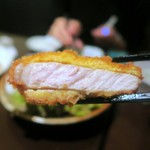 はなしのぶ - しっかりしたロースカツ