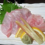 はなしのぶ - めじな（刺身）¥580