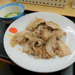 松屋 - 豚バラ焼肉Ｗ単品　６５０円