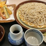 Suginoya Honjin - 新鮮野菜天ざるランチ　９５０円