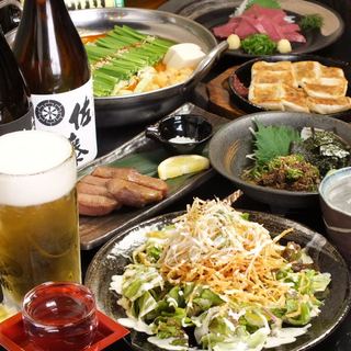 享受正宗博多風味的超值套餐◎4,500日圓～含2小時無限暢飲