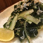 家庭料理永 - わかめサラダ