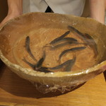 銀座 しのはら - 稚鮎