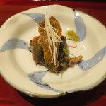 銀座 しのはら - すっぽんの唐揚げ 粉山椒で