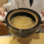 銀座 しのはら - 新生姜の炊き込みご飯1